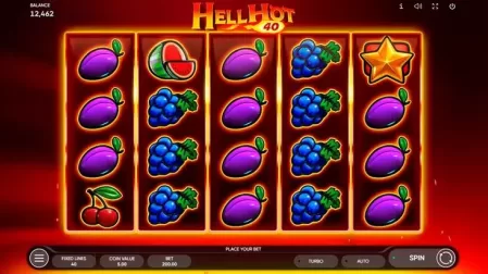 Hell Hot 40 slot screenshot 1