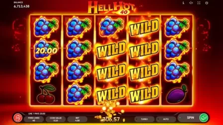 Hell Hot 40 slot screenshot 4