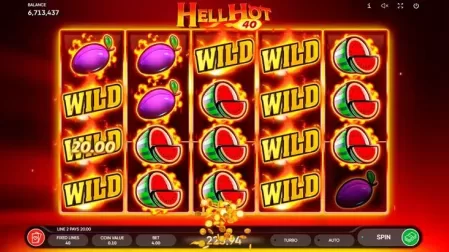 Hell Hot 40 slot screenshot 3