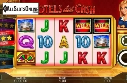 Game Screen. Hotels Dot Cash from Live 5