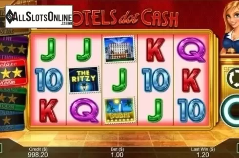 Game Screen. Hotels Dot Cash from Live 5