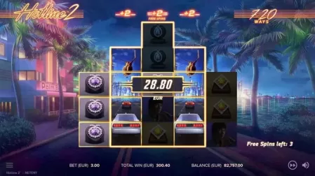 Hotline 2 slot screenshot 3