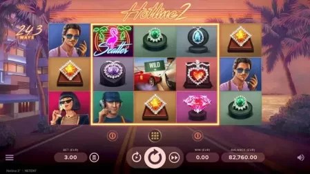 Hotline 2 slot screenshot 1