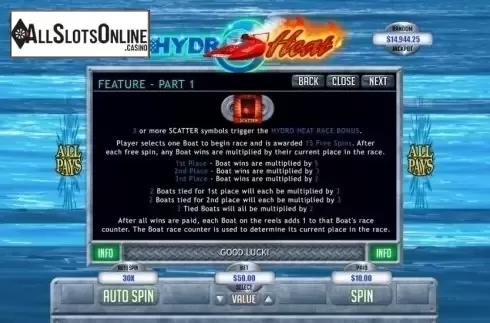 Feature 1. Hydro Heat from RTG