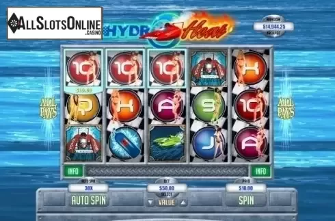 Win Screen. Hydro Heat from RTG
