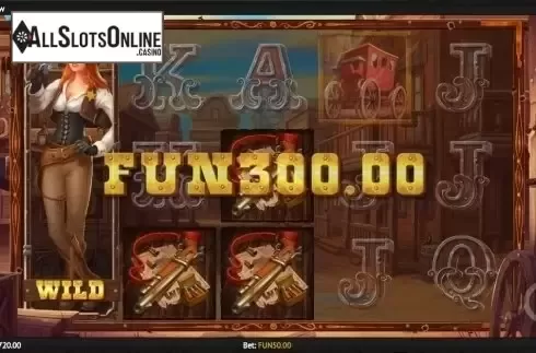 Win Screen. I am the Law from 1X2gaming