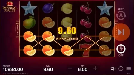 Imperial Fruits: 100 lines slot screenshot 3