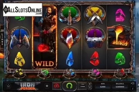 Reel Screen. Iron Forged from Bulletproof Games