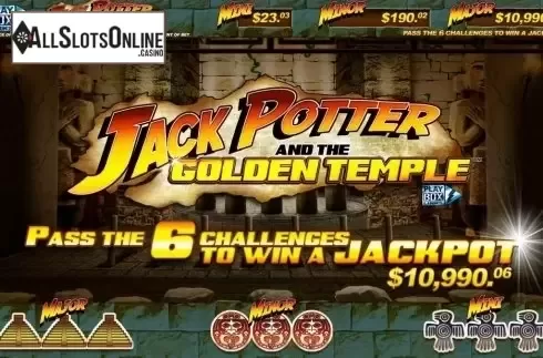 Screen2. Jack Potter and the Golden Temple from Lightning Box