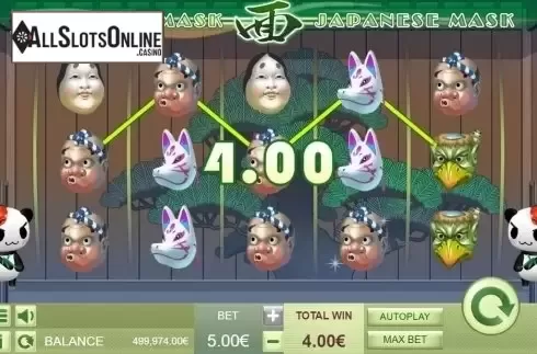 Win Screen 1. Japanese Mask from Gamatron