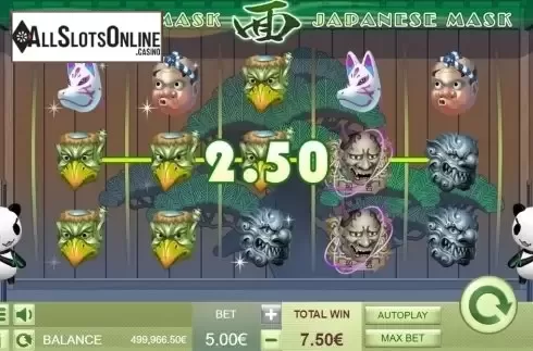 Win Screen 2. Japanese Mask from Gamatron