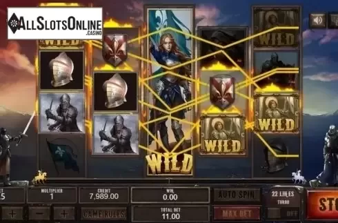 Win Screen. Joan of Arc (XIN Gaming) from XIN Gaming