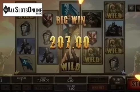 Win Screen. Joan of Arc (XIN Gaming) from XIN Gaming