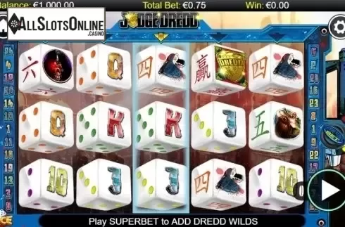 Reel Screen. Judge Dredd Dice from NextGen