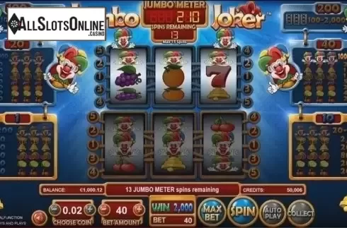 Screen 3. Jumbo Joker from Betsoft