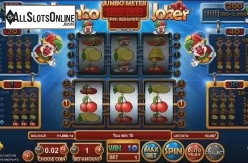Screen 2. Jumbo Joker from Betsoft