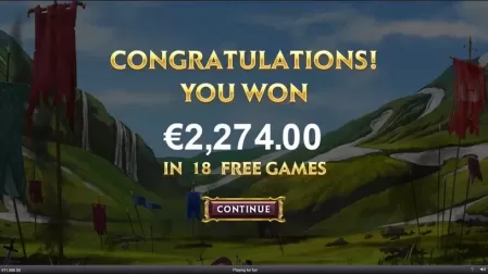 Kingdoms Rise Battle Beast slot screenshot 6