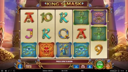 King's Mask slot screenshot 1