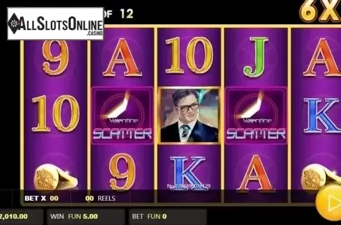 Free Spins screen. Kingsman from JDB168