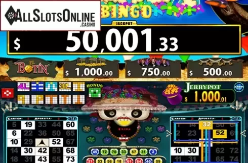 Game Screen 2. La Calaca Bingo from ZITRO