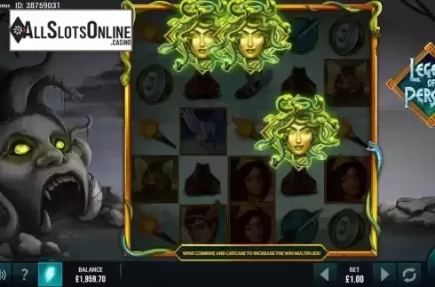 Free Spins Win Screen
