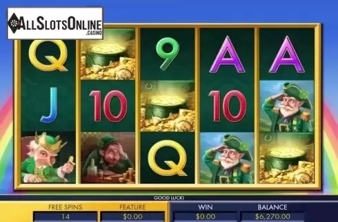 Reel screen. Leprechaun Tales from Genesis