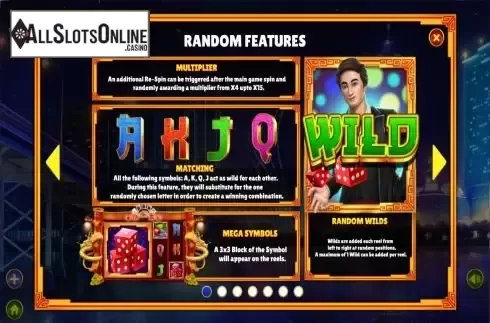 Feature screen