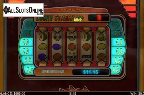 Screen7. Lucky Streak Mk2 from Big Time Gaming