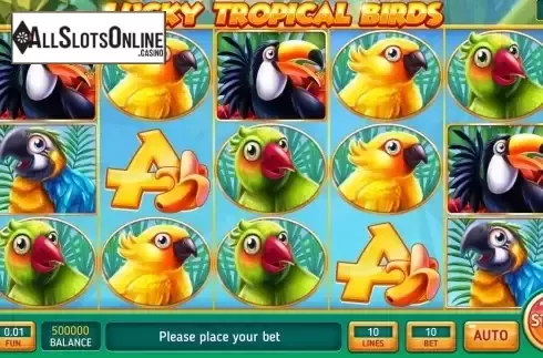 Game screen