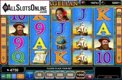 Screen7. Magellan from EGT