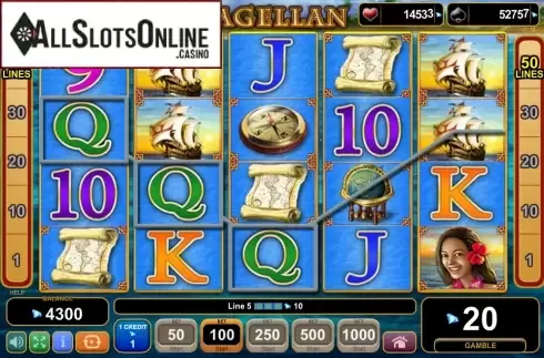 Screen8. Magellan from EGT