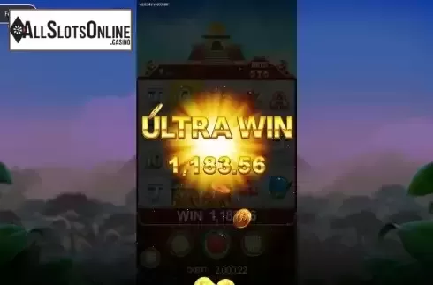 Big Win screen
