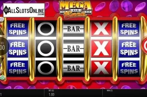 Reel Screen. Megabars Jackpot King from Blueprint