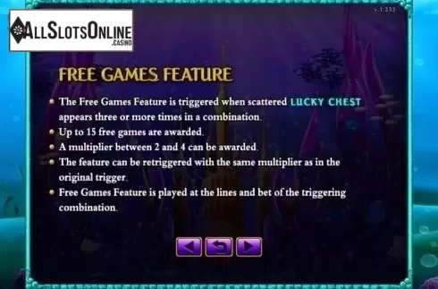 Game Rules. Mermaid's Lucky Chest from GMW