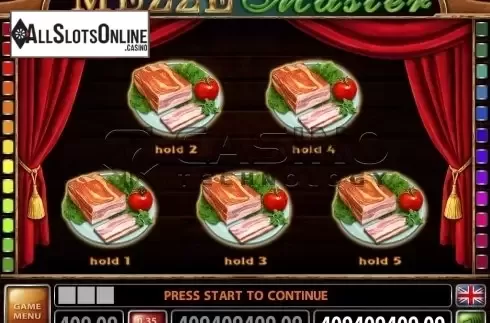 Screen4. Mezze Master from Casino Technology