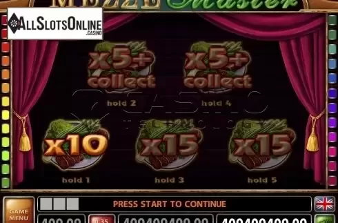 Screen5. Mezze Master from Casino Technology