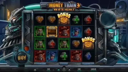 Money Train 3 slot screenshot 3