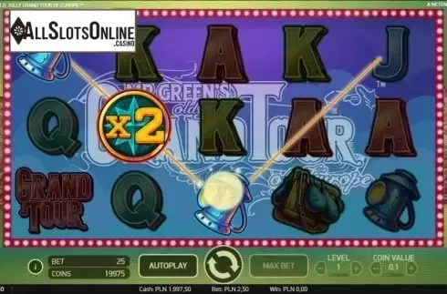 X2 Wild. Mr. Green's Old Jolly Grand Tour from NetEnt