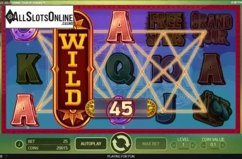 Extended wild. Mr. Green's Old Jolly Grand Tour from NetEnt