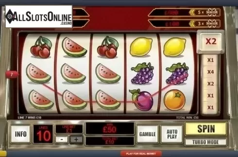 Win Screen. Multiplier Madness from Playtech