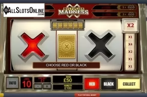 Gamble. Multiplier Madness from Playtech