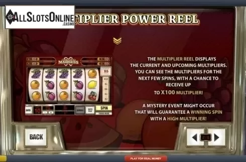 Multiplier. Multiplier Madness from Playtech