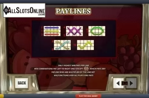 Lines. Multiplier Madness from Playtech