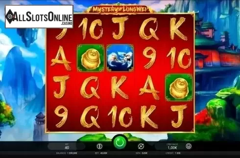 Main game. Mystery of LongWei from iSoftBet