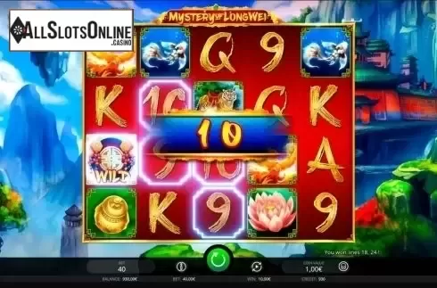 Win. Mystery of LongWei from iSoftBet