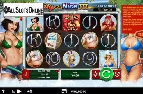 Reel Screen. Naughty or Nice 3 from RTG