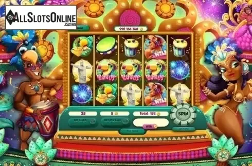 Game Workflow screen. Party in Rio from Red Rake