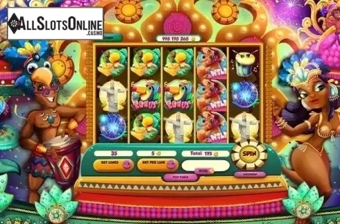 Win Screen. Party in Rio from Red Rake