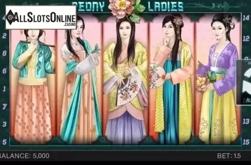 Reel Screen. Peony Ladies from Spinomenal