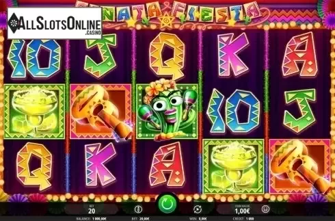 Reels screen. Pinata Fiesta from iSoftBet
